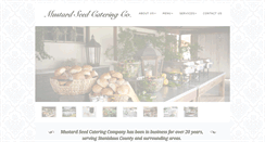 Desktop Screenshot of mustardseedcateringco.com